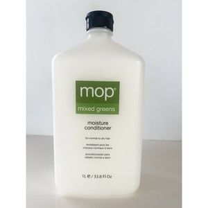 Mop Mixed Greens Moisture Conditioner JUMBO 33.8 OZ Dry Damaged Hair